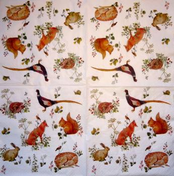 051 Horses - 3-ply - Ambiente